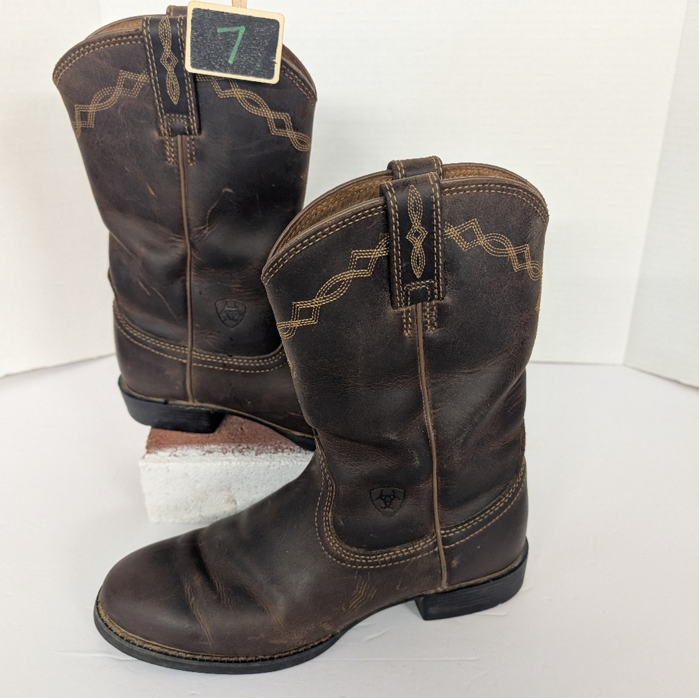Ariat Brown Heeled Boots